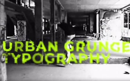 پروژه افتر افکت تیزر تبلیغاتی تایپوگرافی گرانجی