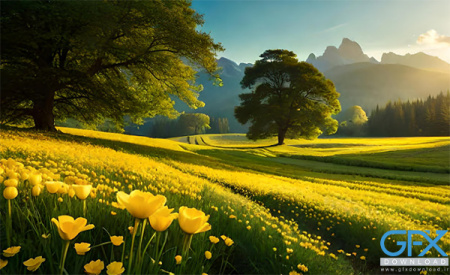 عکس طبیعت سرسبز