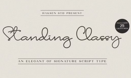 فونت انگلیسی پیوسته برای فتوشاپ