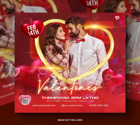 دانلود فایل لایه باز ولنتاین