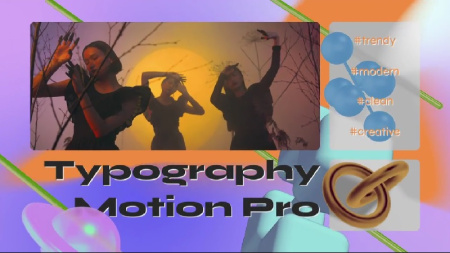 پروژه پریمیر اینترو تایپوگرافی خلاقانه Creative Typography Intro