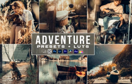 پریست لایت روم دسکتاپ و موبایل تم ماجراجویی Adventure