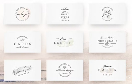 دانلود وکتور لوگو با طراحی زنانه So Female Branding Kit