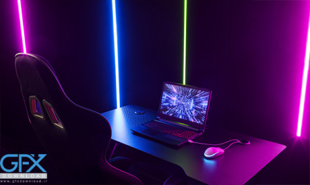 عکس از لپ تاپ گیمینگ