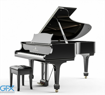 عکس کلاسیک از پیانو