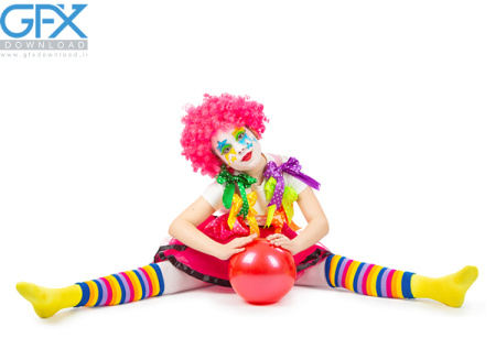 عکس دلقک کودکانه