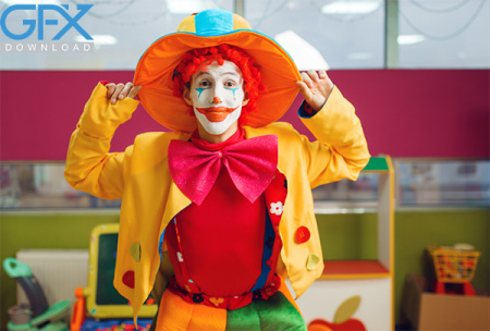 عکس دلقک کودکانه