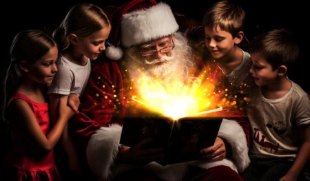 افکت عکس نور جادویی کتاب Magical book light