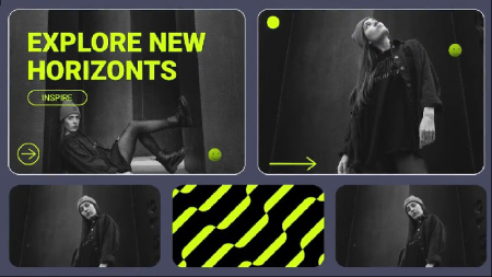 پروژه پریمیر اسلایدشو چند صفحه ای Multiscreen Slides