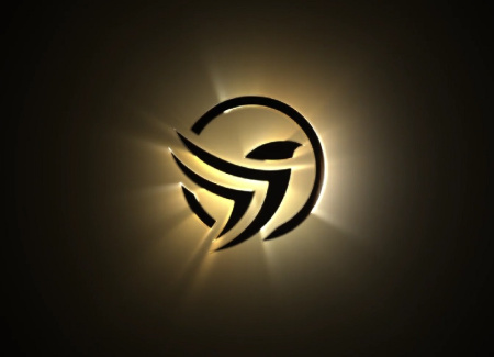 پروژه افتر افکت لوگو نئون با پارتیکل های براق Neon Particles Logo