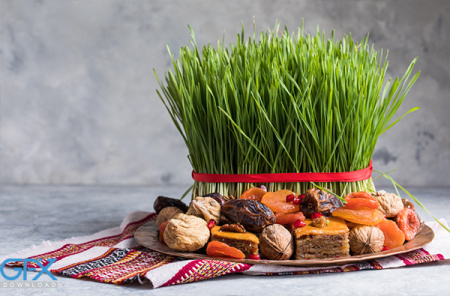 عکس از سبزه عید نوروز