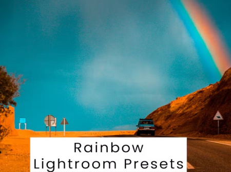 پریست لایت روم رنگین کمانی Rainbow Lightroom