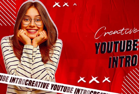 پروژه افتر افکت معرفی ولاگ شبکه های اجتماعی