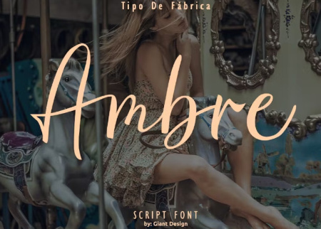 فونت انگلیسی مخصوص استوری Ambre
