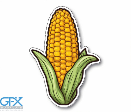 عکس ذرت کارتونی