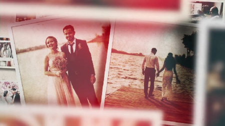 پروژه افتر افکت اسلایدشو احساسی Emotional Photo Slideshow
