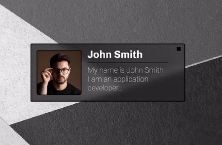 پروژه آماده افتر افکت زیرنویس های شیشه ای Glass Lower Thirds