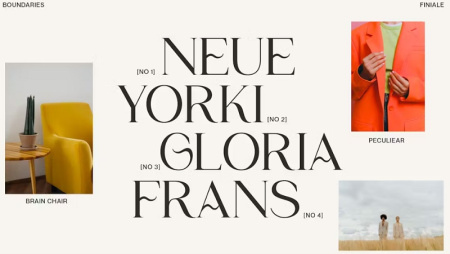 فونت انگلیسی Glastone