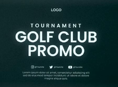 دانلود پروژه افتر افکت باشگاه گلف Golf Club
