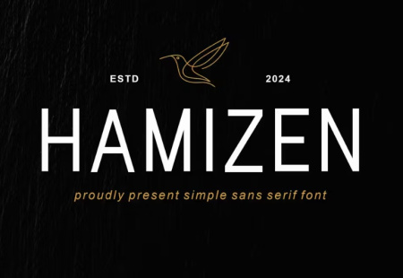 فونت انگلیسی ساده برای طراحی