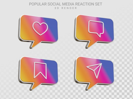 دانلود آیکون های اینستاگرام png