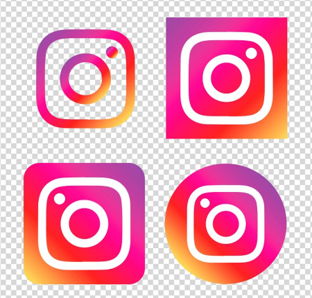 دانلود مجوعه آیکون اینستاگرام png