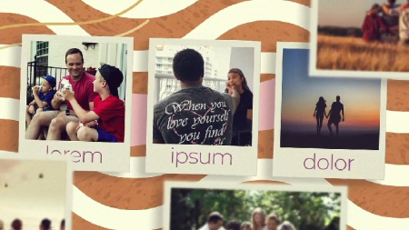 پروژه اسلایدشو افتر افکت ثبت خاطرات Memories Slideshow