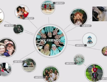 پروژه افتر افکت نمایش لوگو اسلایدشو Micro Slide Show Logo