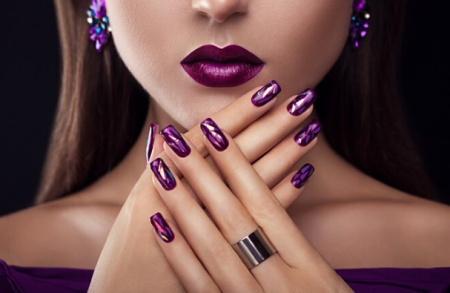 عکس ژلیش ناخن برای عید