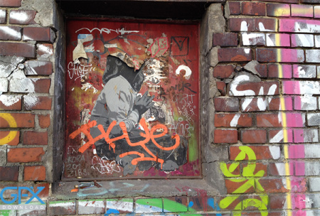 عکس گرافیتی و نقاشی روی دیوار