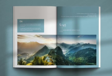 قالب ایندیزاین مجله عکاسی Photography Magazine