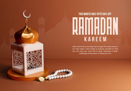 دانلود طرح لایه باز بک گراند های ماه رمضان Ramadan Background