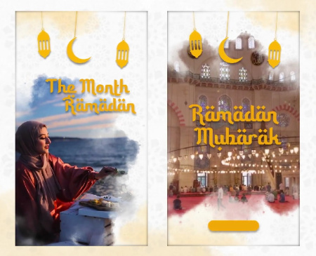 پروژه افتر افکت استوری اینستاگرام ماه رمضان Ramadan Stories