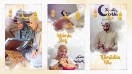 پروژه افتر افکت استوری های ماه رمضان Ramadan Stories