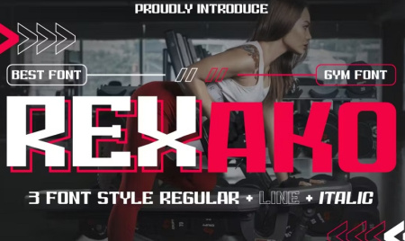 دانلود فونت انگلیسی ورزشی