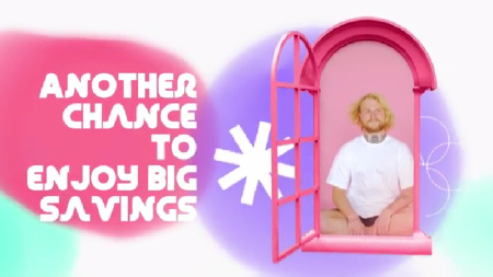 دانلود پروژه پریمیر افتتاحیه فروش ویژه سه بعدی با طراحی گرادینت