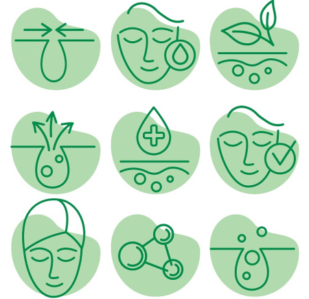 دانلود آیکون مراقبت از پوست