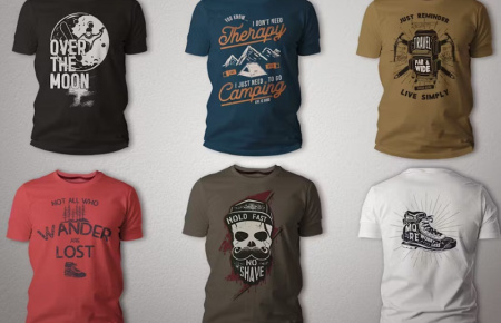 طرح های وکتور برای چاپ روی تی شرت