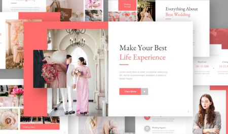 قالب پاورپوینت ازدواج و عروسی