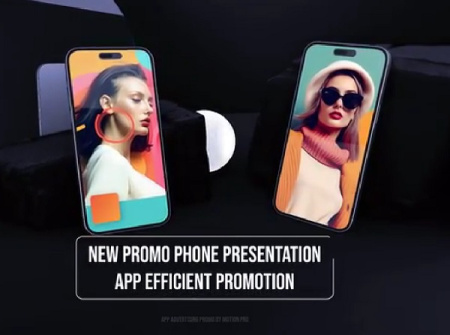 پروژه افتر افکت تیزر تبلیغات اپلیکیشن App Advertising Promo