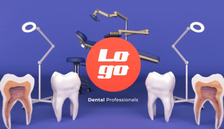 دانلود پروژه افتر افکت موشن گرافیک لوگو دندانپزشکی Dental