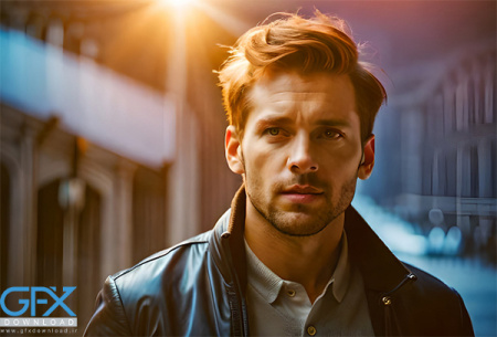 عکس چهره جذاب مردانه