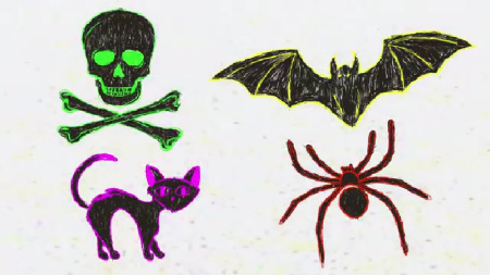 پروژه آماده پریمیر عناصر ترسناک Horror Elements