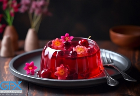 مجموعه عکس و تصاویر ژله با کیفیت بالا