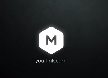 پروژه افتر افکت نمایش لوگو مینیمال Minimalistic Logo