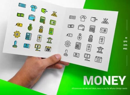 دانلود آیکون پول