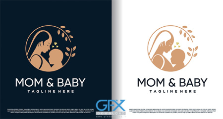 دانلود لوگو مادر و نوزاد