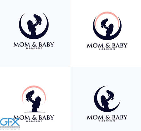 دانلود لوگو لایه باز مادر و نوزاد