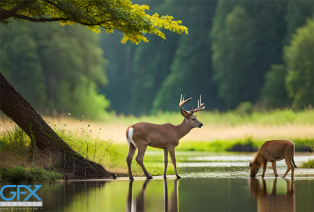 دانلود عکس طبیعت با حیوانات