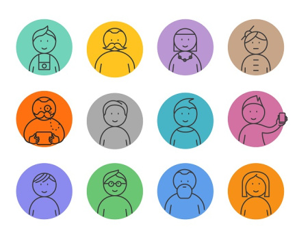 دانلود آیکون آدمک